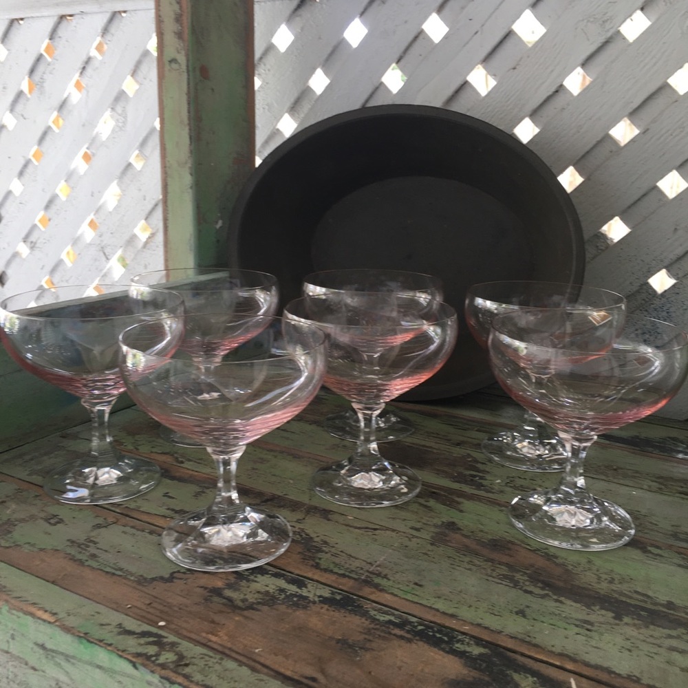 Pink Champagne glasses